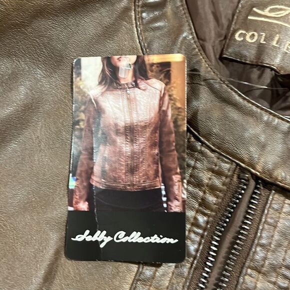 Sebby Collection faux leather jacket size XX-Large. - Picture 4 of 9
